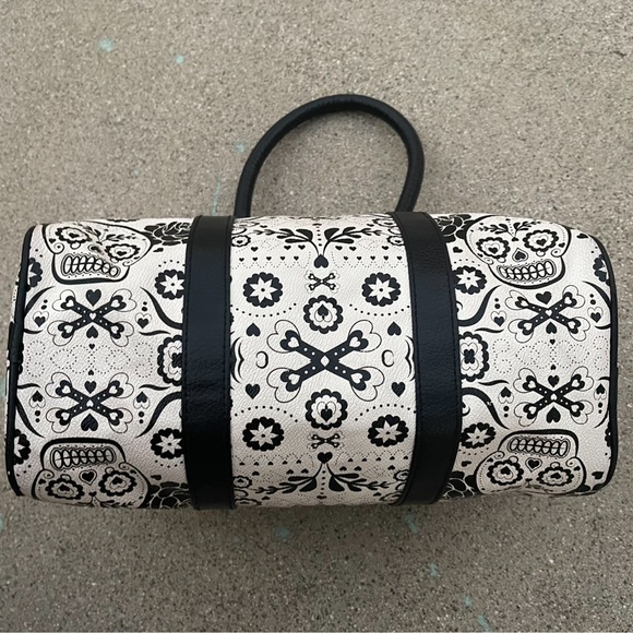 Disney Parks LOUNGEFLY Sugar Skulls purse bag preloved - Picture 6 of 7